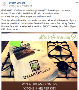 FacebookGiveawayExample