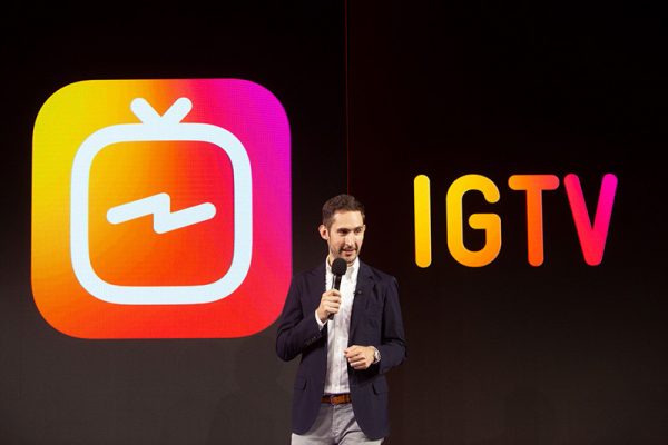 man talking about instagram's IGTV