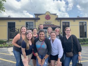 Scooter Media Team at Four Roses Distillery