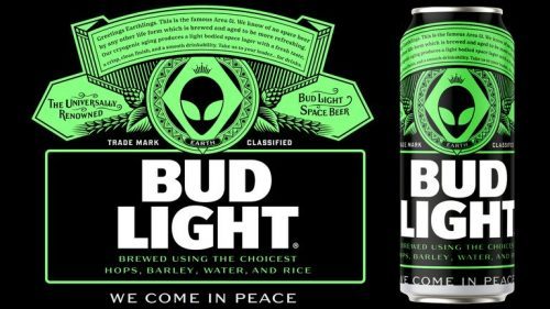 Bud Light area 51 Beer