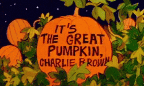 Title Card from "It's the Great Pumpkin, Charlie Brown"
