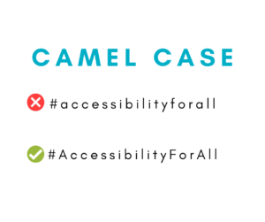 graphic with camel case at the top