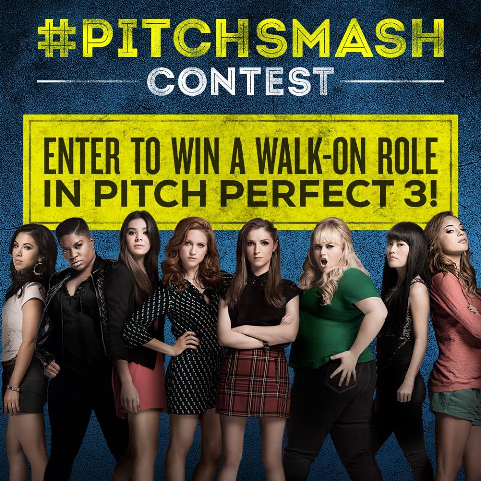Screenshot from Pitch Perfect 2 social media campaign