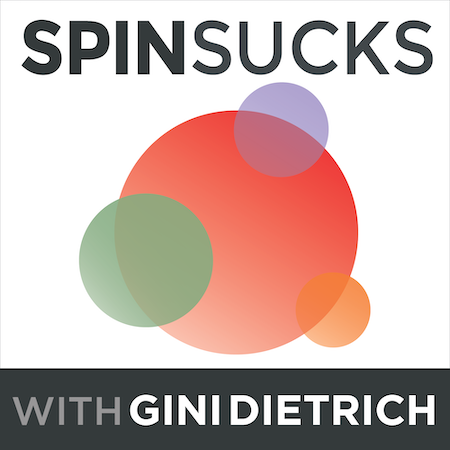 The Spin Sucks Podcast Logo