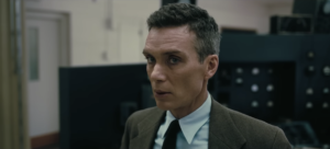 Screenshot Of Cillian Murphy Acting As Robert Oppenheimer In A Scene From "Oppenheimer" Movie Trailer