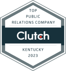 Clutch Badge for Top PR Firm in Kentucky